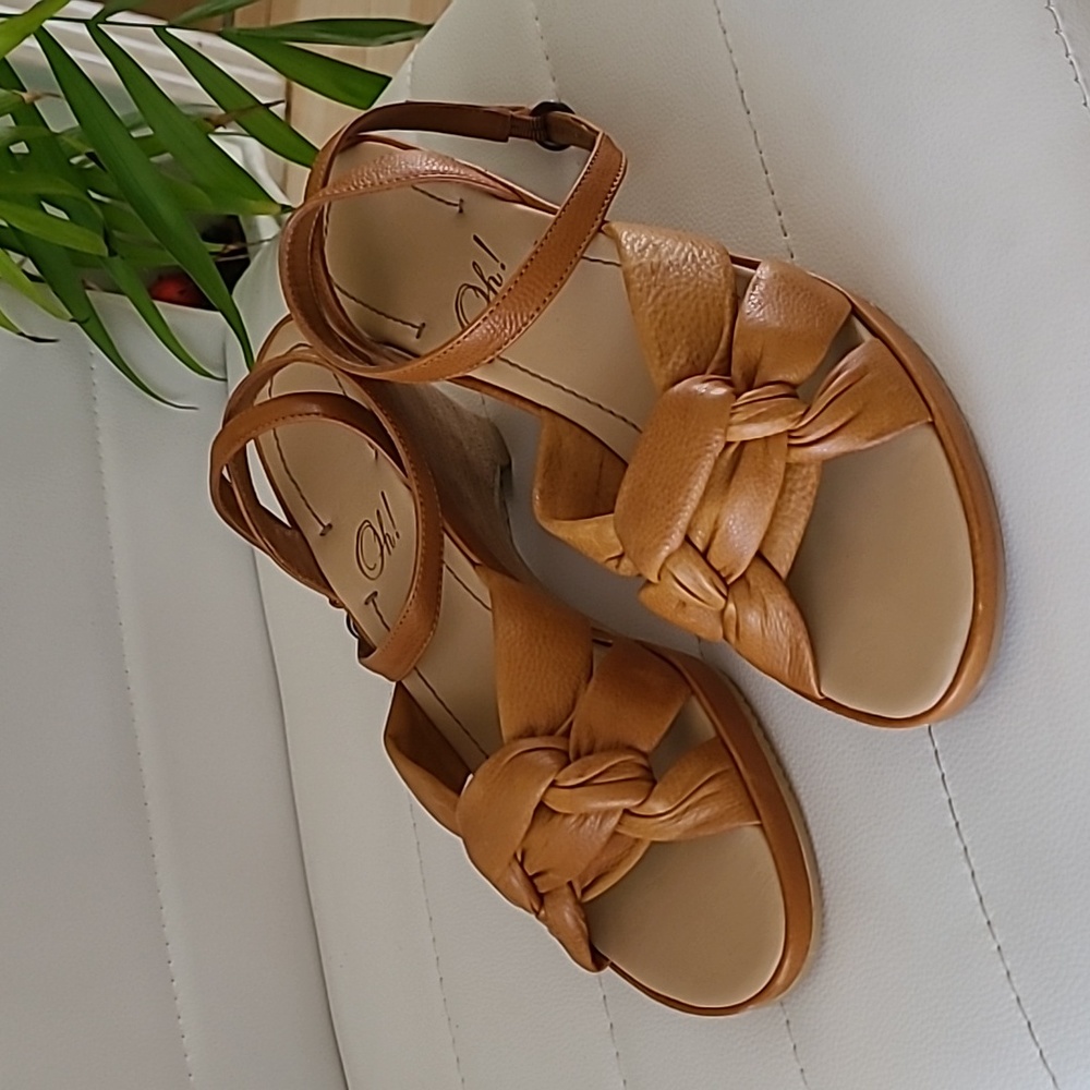 Genuine Leather Wedge Sandals ❤️